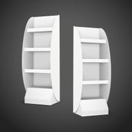 blank displays with shelves N9