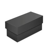 black blank paper box N6