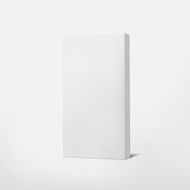 package white cardboard box isolated on N4