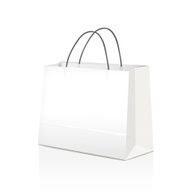 white paper bag N13