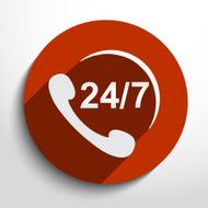 Vector support web icon N11