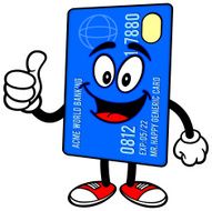 Credit Card with Thumbs Up