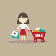 Shopping illustration N4