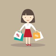 Shopping illustration N5