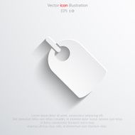Vector label web icon N7