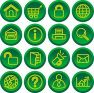 Greens Website &amp; Internet icons