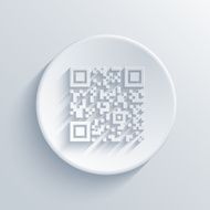 Vector modern qr code background N2