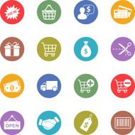 Shopping Icons N240