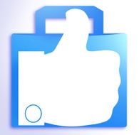 Like Thumbs Up Silhouette Design N2