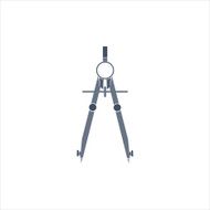 Pair of compasses icon