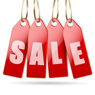 Red price tags N5