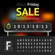 Black Friday sale countdown timer N2