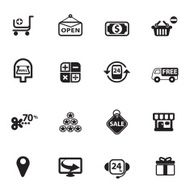 Shopping Icons set05 Black series - Chill