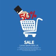 Sale 50 Concept