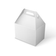White Product Package Box Illustration N34