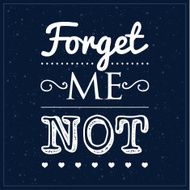 Stylized slogan