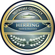 Herring Quality Product Label
