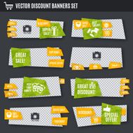 discount banners set N2