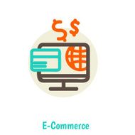 Flat design vector illustration concepts of online payment methods