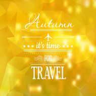 Abstract fall geometric background N2
