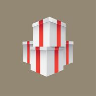 Stacked Gift Boxes