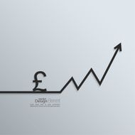 Ribbon pound sign and exchange the curve arrow