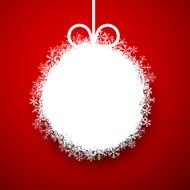 Paper christmas ball N3