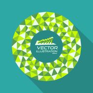 Vector illustration for design With place text N12