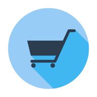 Cart flat single icon N10