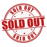 Sold out stamp
