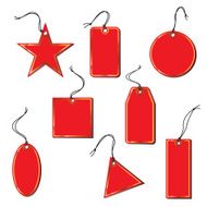 Set of price tags N3