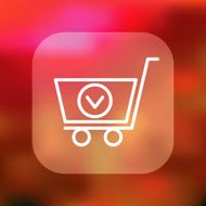 Superlight Interface Shopping Cart Icon N7
