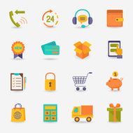 Shopping e-commerce icon N3
