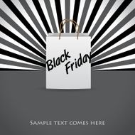 Black friday advertising background design