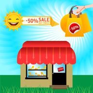 Sun discount tags
