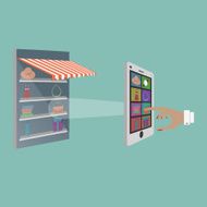 Lady Buying Goods in Online Store