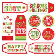 Christmas Luggage Tags!