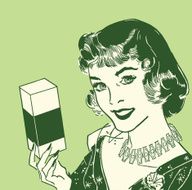 Woman Holding a Box N3