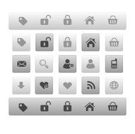 Computer &amp; Internet Icon Set Mono series