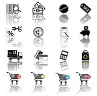 Shopping &amp; Consumerism Icon Set N2