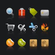 Matte Series Icon - Shopping