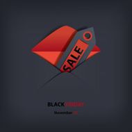Black Friday sales invitation card