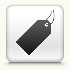Square Button with Price Tag N2