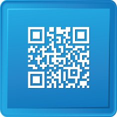 Qr code button vector free image download
