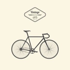 Vintage Bicycle Vector N2