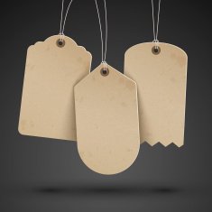 open blank brown notebook over black N2