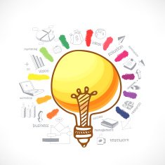 Creative business infographic layout for idea concept N2