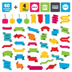 Sale speech bubble icon Thank you symbol N21
