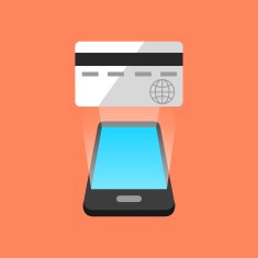 Smartphone commerce concept Isometric design