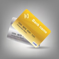 Credit card icon vector illustration